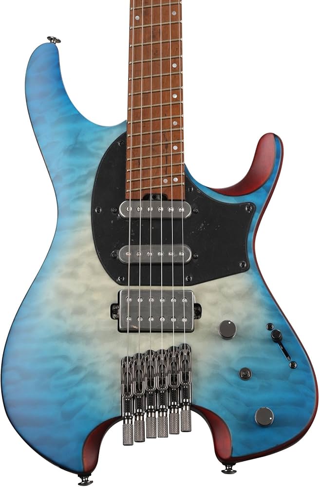 Amazon | Ibanez / QX54QM-BSM Blue Sphere Burst Matte アイバニーズ